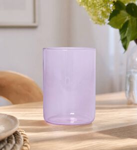 Design Letters Milky Favourite Drinking Glass, Purple, Model View