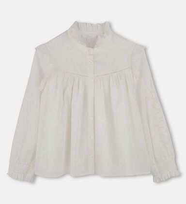 Cotton Embroidered Shirt