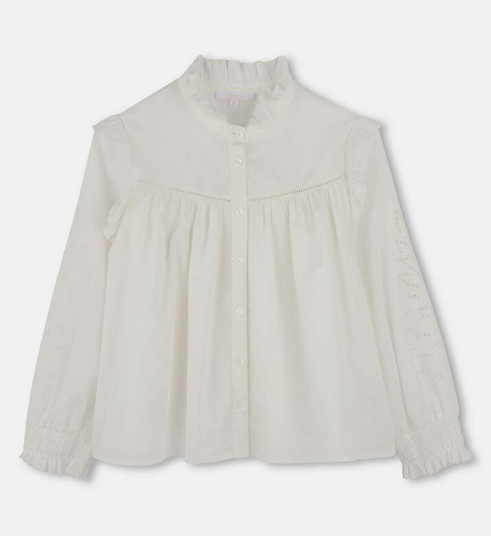 Cotton Embroidered Shirt