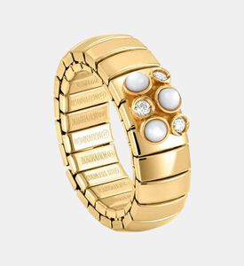 Mother-of-pearl Stretchable Ring Mother-of-pearl Stretchable Ring