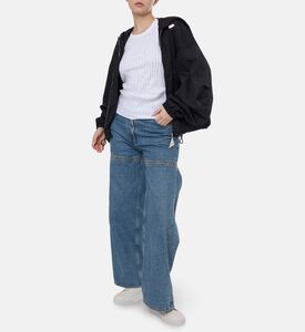 The Attico Side Cut-out Denim Pants, Model View