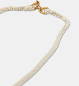 Forte-Forte Rope Necklace With Feline Pendant, Packshot View