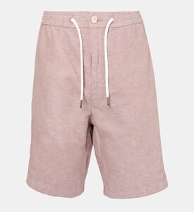 Fave Cotton Linen Bermuda Shorts