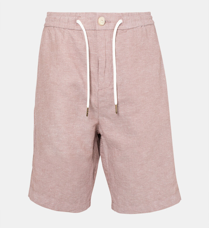 Fave Cotton Linen Bermuda Shorts