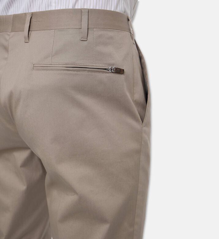 Corneliani Tailored Stretch Chinos, Model View
