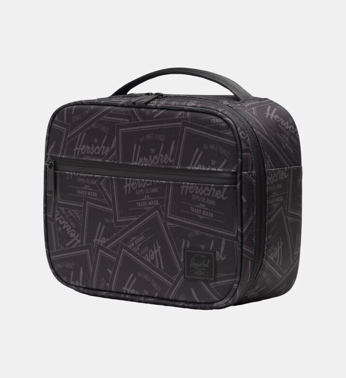 Sticker-up Front Storage Sleeve Waterproof Zipper Lunch Box