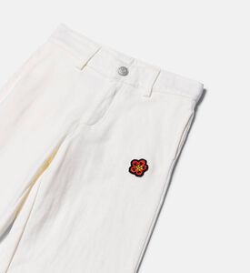 بنطال بخصر قابل للتعديل قطن عضوي