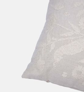 Home Deco and More Veda Embroidered Throw Pillow 45x45 Cm, Packshot View