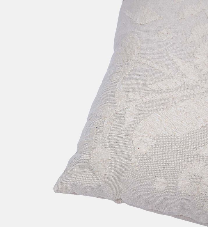 Home Deco and More Veda Embroidered Throw Pillow 45x45 Cm, Packshot View