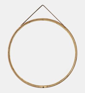 مرآة مستديرة من الروطان بوليفيا