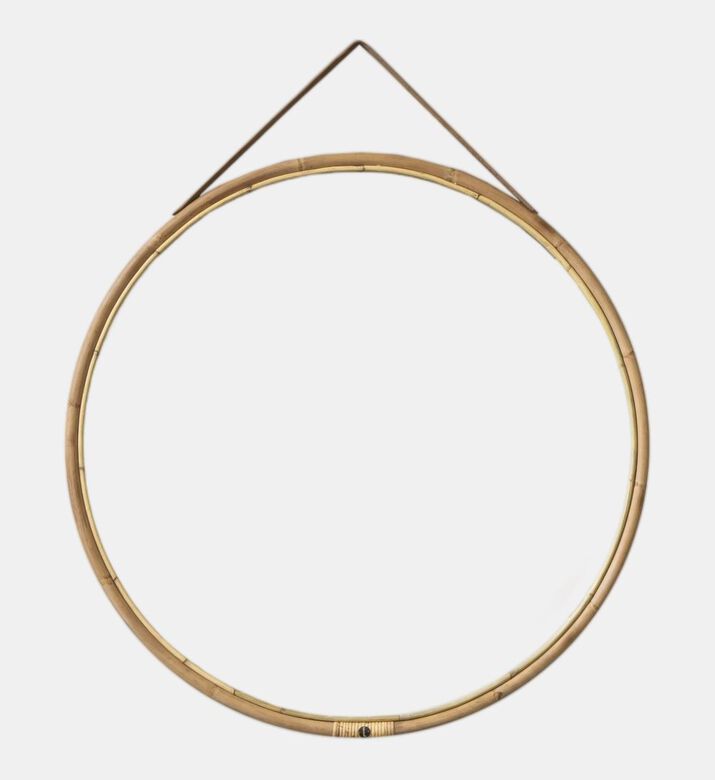 Bolivia Rattan Round Mirror