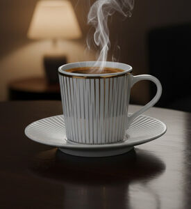 Spal Glint Coffee Cup Saucer Set, Packshot View