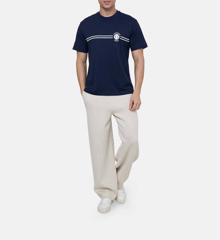 Organic Cotton Tennis Graphic-print T-shirt