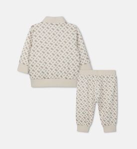 طقم جاكيت بومبر بنقشة هندسية