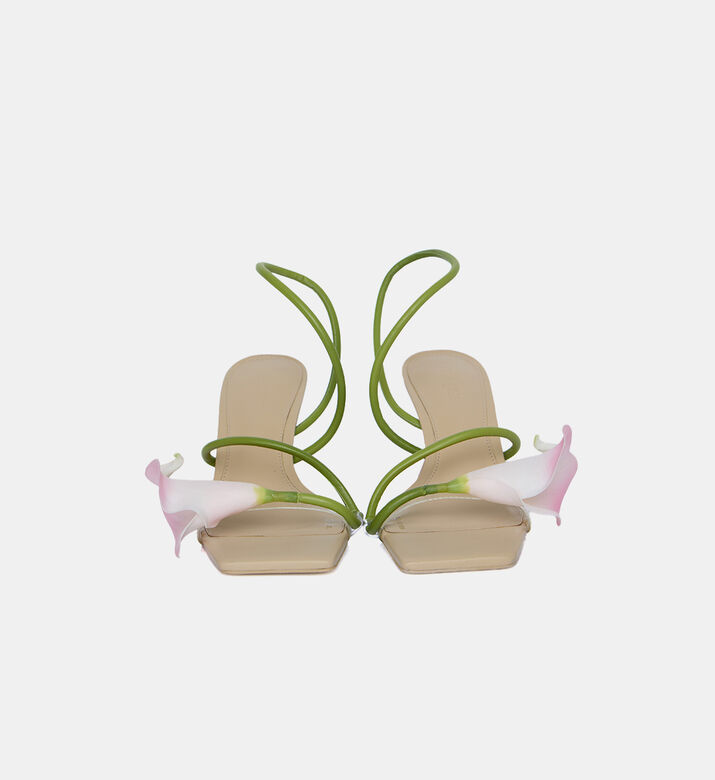 Ria Slip-on Leather Sandals