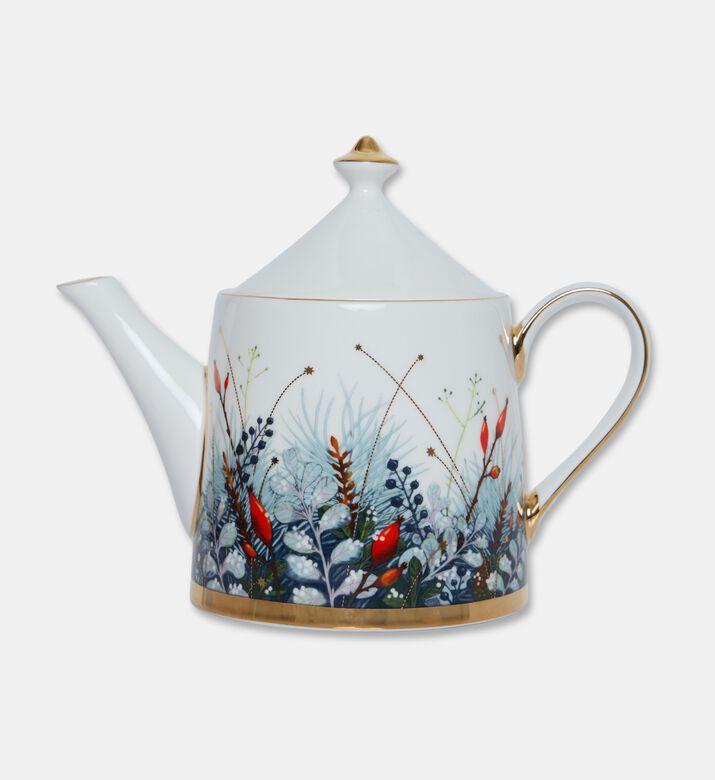 Imperial Winter Botanical Teapot, Packshot View