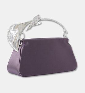 Cult Gaia Calla Top Handle Bag, Dark-purple, Packshot View