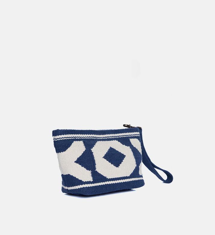 حقيبة يد صغيرة بنقشة هندسية