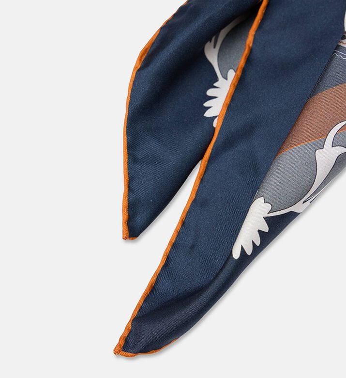 The Zeituna Sacred Hour Silk Tapestry Square Scarf, Packshot View