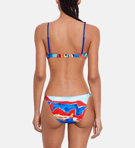 Triangle Printed Bikini Top