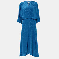 Ritany Jacquard Silk Wings Dress