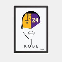 Kobe Plastic Framed Wall Art