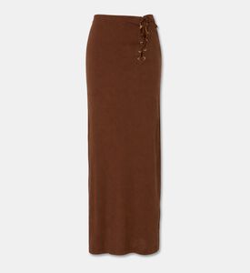 Zadig et Voltaire Lace-up Midi Skirt, Packshot View