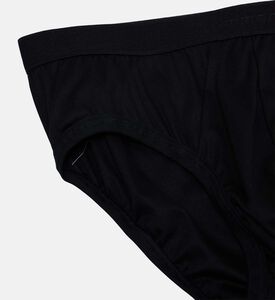 سروال داخلي للخصر يحمل العلامة التجارية القطنية