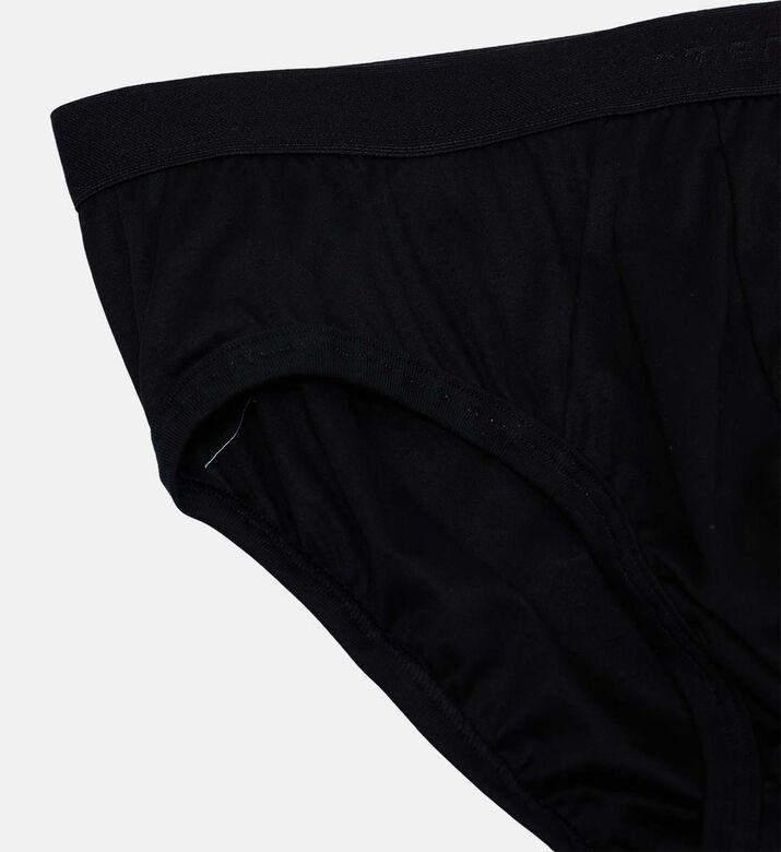 سروال داخلي للخصر يحمل العلامة التجارية القطنية