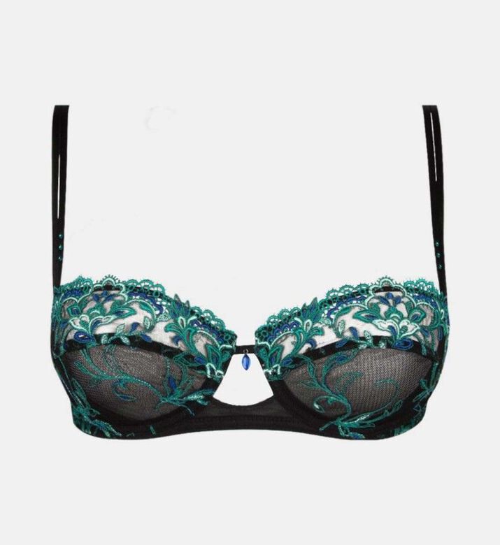 Secrete Emeraude Demi-cup Bra
