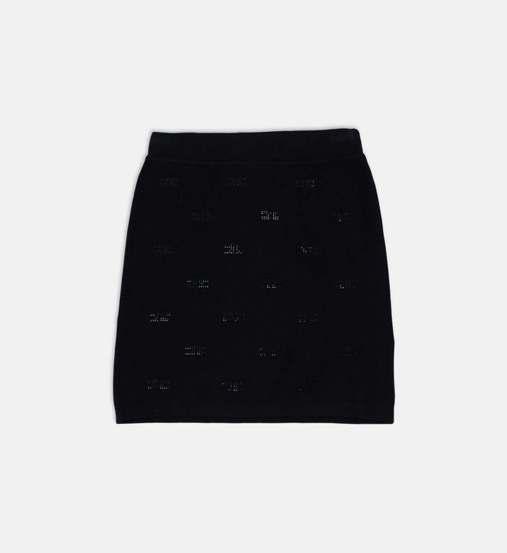 Logo-embellished Mini Skirt