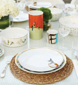 Silsal Sarb Dinner Plate - Bulbul, Packshot View