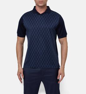 Pal Zileri Classic Collar Short-sleeve Polo, Model View