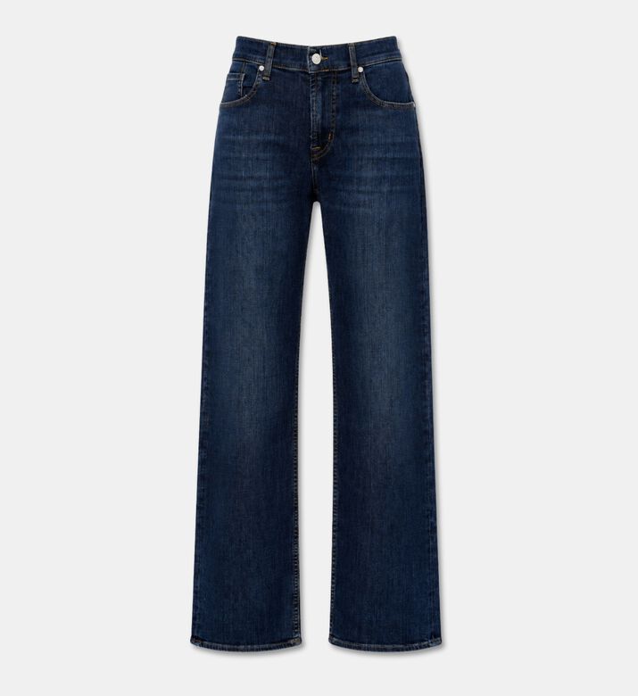 7 for All Mankind Whisker Effect Denim Jeans, Packshot View