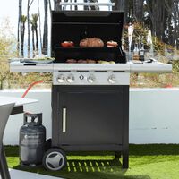 Spring 3212 Side Burner Gas Barbecue