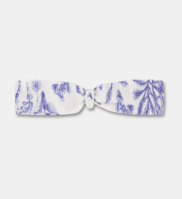 Tartine et Chocolat Cotton Baby Beanie, Blue, M, Packshot View
