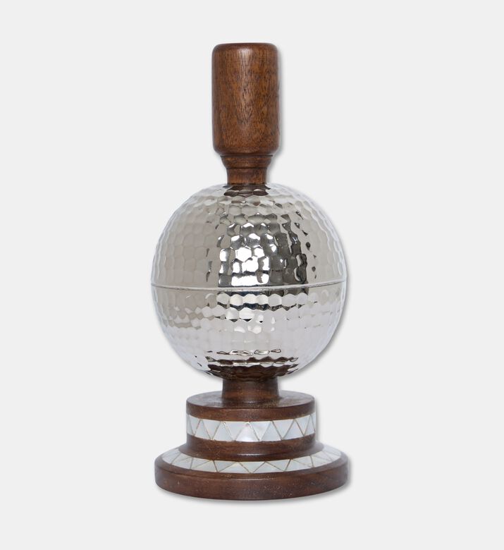 Darmisak Charm Spirit Sphere Taper Candle Holder, Packshot View