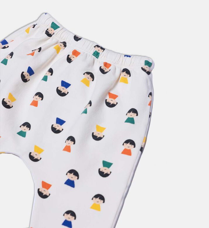 Bobo Choses Character-print Elasticated Waistband Knit Pants, Packshot View Bobo Choses Character-print Elasticated Waistband Knit Pants, Packshot View