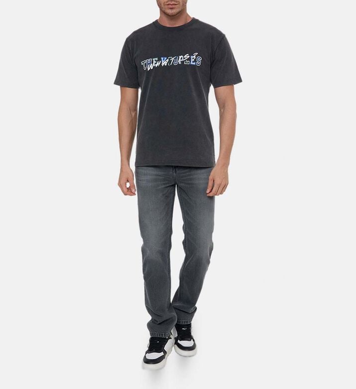 The Kooples Zipper-detailing Straight Jeans, Model View The Kooples Zipper-detailing Straight Jeans, Model View