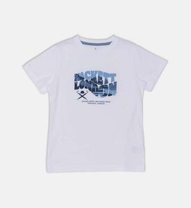 Wavy Graphic Design T-shirt