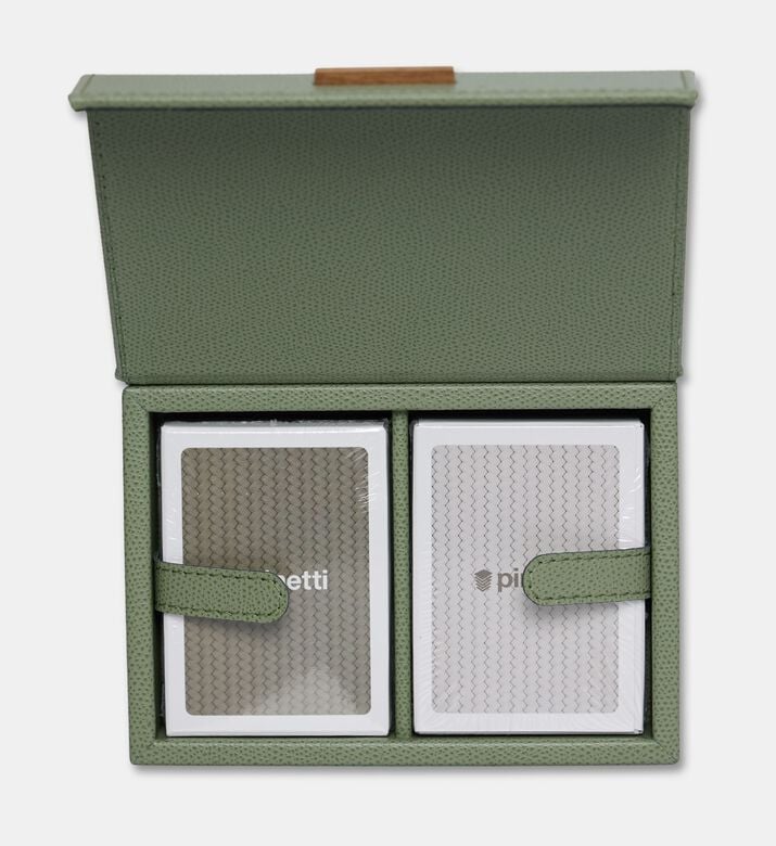 Pinetti Playing Cards Holder, Green, Packshot View