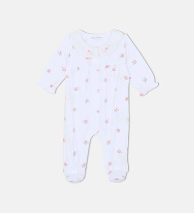 Floral-print Baby Girls Pajamas