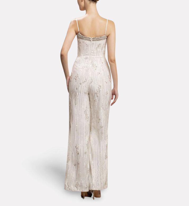 Michael Cinco Jumpsuit Bead, Model View