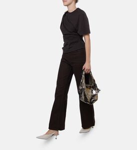 Christopher Esber Button Closure Wide-leg Pants, Model View