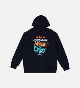 Logo Print Zip-up Hoodie