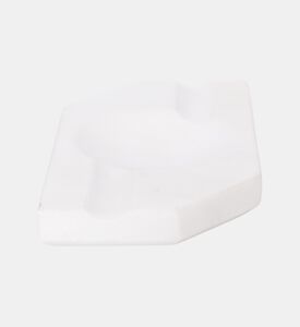 منفضة سجائر ثنائية الشكل هندسية رخامية