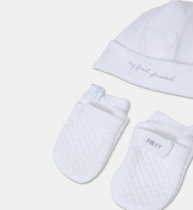 My First Collection Bear Embroidery Baby Gift Set, Packshot View