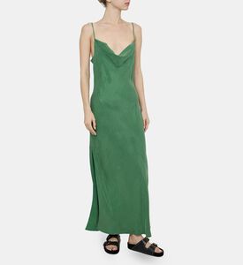 Moss Charlotte Vegan Silk Slip Dress