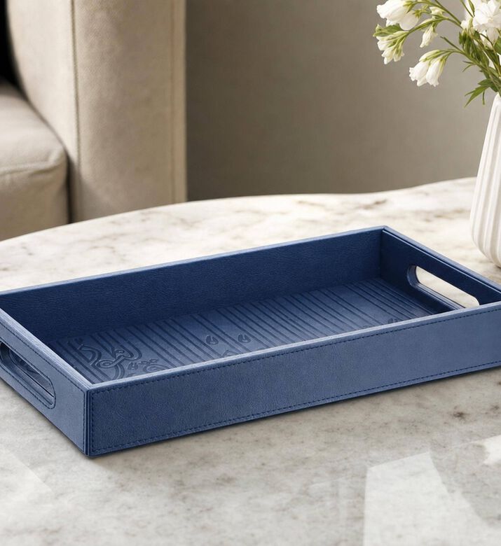 Silsal Ghida Engraved Tray, Model View