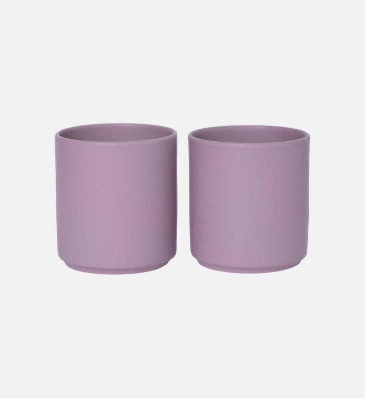 Design Letters Favourite Cups 2-piece Set, Purple, Packshot View